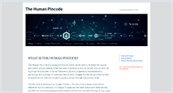 Desktop Screenshot of humanpincode.com