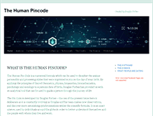 Tablet Screenshot of humanpincode.com